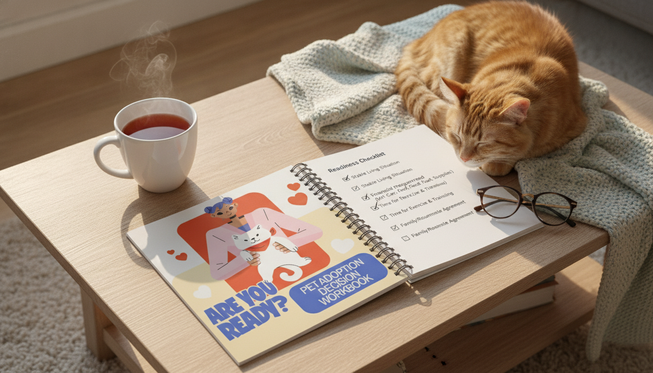 Pet Adoption Readiness Workbook: Printable Decision Guide