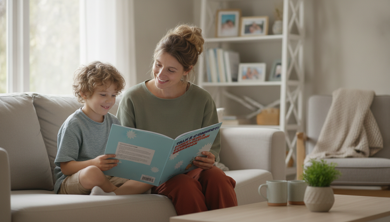 Calmer Parent-Child Talks: Talk & Connect Workbook