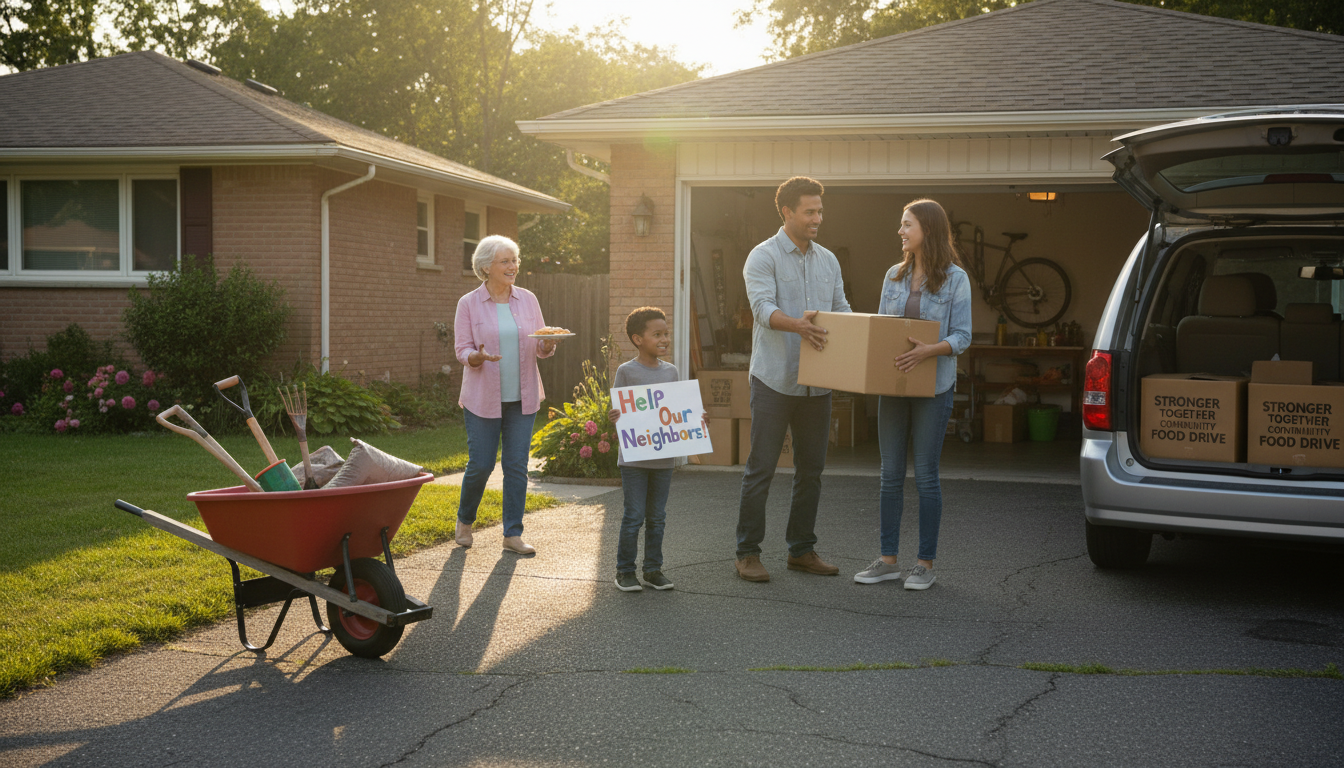 Who Stronger Together Helps: Families, Neighbors, Community